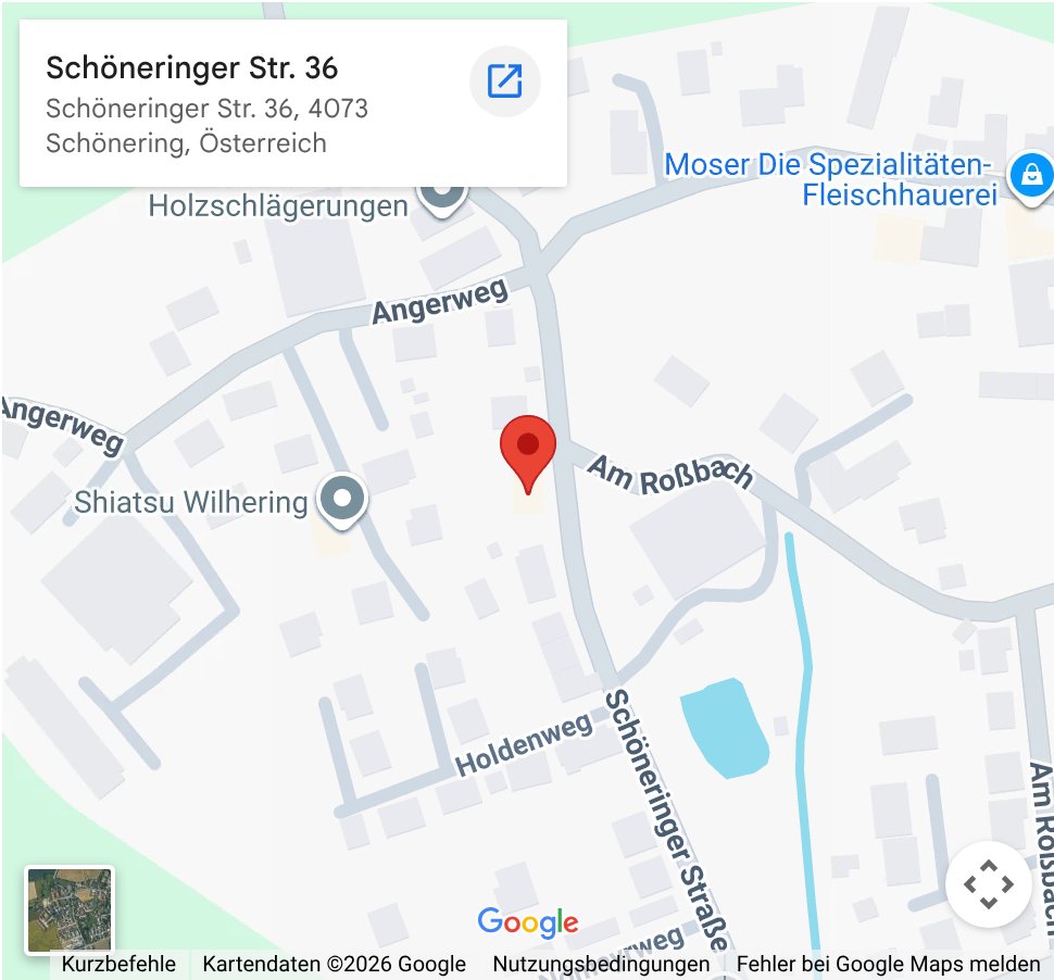 Karte: Schöneringerstraße 36, 4073 Wilhering